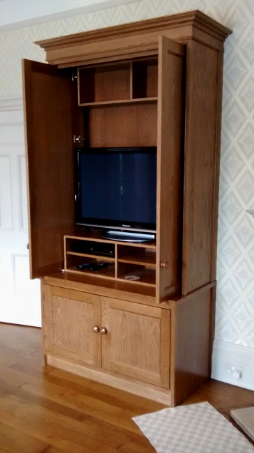 Bespoke TV Storage Cupboard